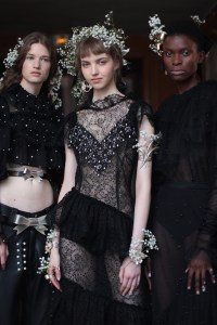 Backstage at Rodarte RTW Spring 2018