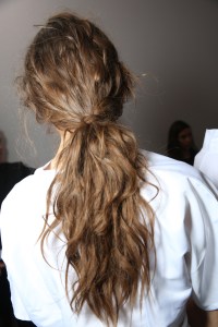 Backstage at Christian Dior Couture Fall 2017