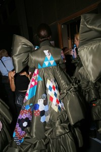 Backstage at Viktor & Rolf Couture Fall 2017