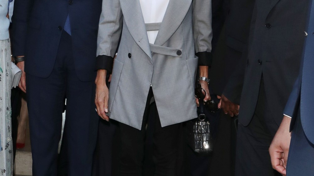 Brigitte TrogneuxBrigitte Macron out and about, Haute Couture Fashion Week, Paris, France - 03 Jul 2017