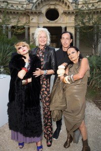 Catherine Baba, Ellen Von Unwerth, Rick Owens and Michele Lamy