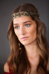 Model backstageElie Saab show, Backstage, Fall Winter 2017, Haute Couture Fashion Week, Paris, France - 05 Jul 2017