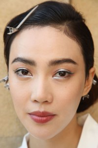 Model backstageGuo Pei show, Backstage, Fall Winter 2017, Haute Couture Fashion Week, Paris, France - 02 Jul 2017