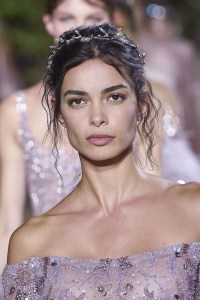 Model on the catwalk, detailZuhair Murad show, Runway, Fall Winter 2017, Haute Couture Fashion Week, Paris, France - 05 Jul 2017