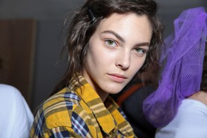 Model backstageChristian Dior show, Backstage, Fall Winter 2017, Haute Couture Fashion Week, Paris, France - 03 Jul 2017