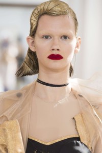Model on the catwalkMaison Margiela show, Runway, Fall Winter 2017, Haute Couture Fashion Week, Paris, France - 05 Jul 2017