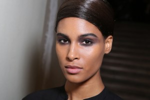 Cindy Bruna backstageGiorgio Armani Privee show, Backstage, Fall Winter 2017, Haute Couture Fashion Week, Paris, France - 04 Jul 2017