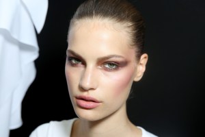 Model backstageAlexandre Vauthier show, Backstage, Fall Winter 2017, Haute Couture Fashion Week, Paris, France - 04 Jul 2017