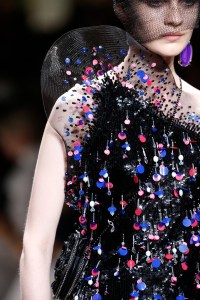 Details at Giorgio Armani Privé Couture Fall 2017