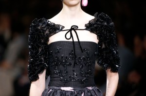 Details at Giorgio Armani Privé Couture Fall 2017