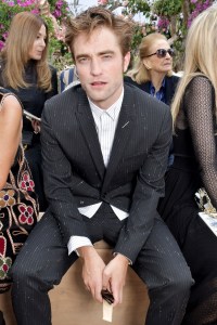 Robert Pattinson at Christian Dior