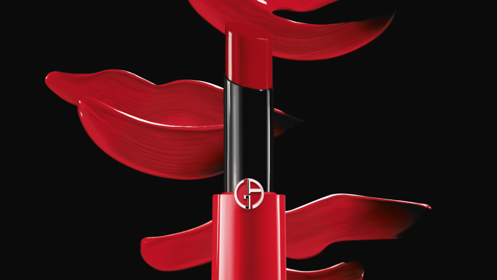 Giorgio Armani's Ecstasy Shine lipstick.