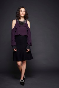 A look from the Erte x Kobi Halperin capsule collection for Neiman Marcus.