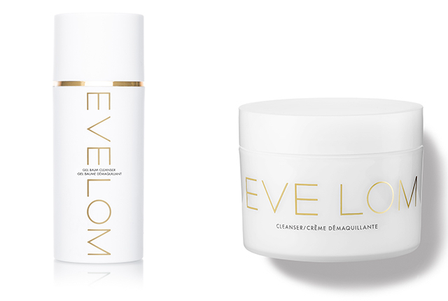 Eve Lom’s Gel Balm Cleanser and the original balm Cleanser.