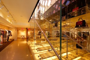 Inside Flying Solo's retail store at 224 Mulberry St in New York.