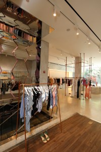 Inside Flying Solo's retail store at 224 Mulberry St in New York.
