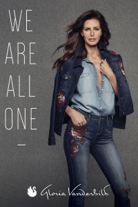 Elsa Benitez in Gloria Vanderbilt's new campaign.