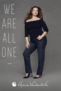 Tara Lynn in Gloria Vanderbilt's new campaign.