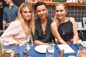 Daphne Oz, Prabal Gurung, Isabel WilkinsonHecho Spring Summer 2018 Collection, Party, New York, USA - 18 Jul 2017