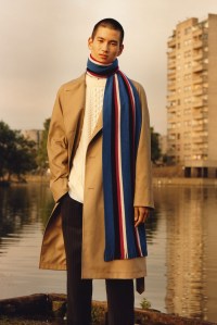 A look from the Uniqlo x J.W. Anderson collaboration.