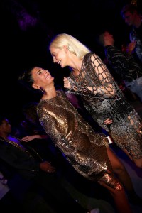 Giovanna Battaglia and Poppy Delevingne