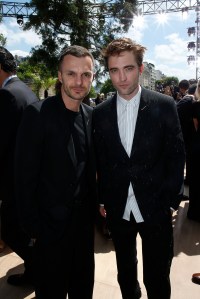 Kris Van Assche and Robert Pattinson