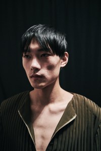 Backstage at Linder Men's Spring 2018