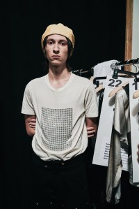 Backstage at Linder Men's Spring 2018