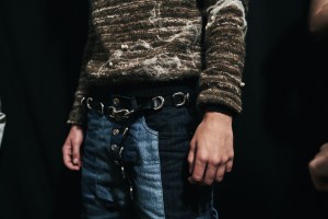 Backstage at Linder Men's Spring 2018