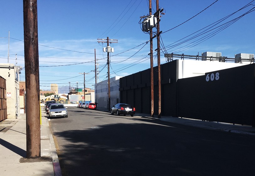 The exterior of the new Dover Street Market in LA
