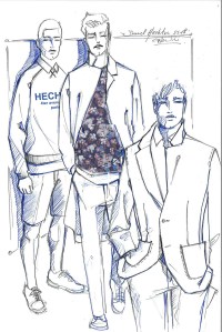“For spring 2018 we break the rules, mixing pique with nylon and stretch poplin for a fresh take on a springtime classic. With this new collection, Daniel Hechter Paris welcomes the Millennial generation and brings the traditional Hechter man into the fold.” — Christophe Blondin Pechabrier, Daniel Hechter
