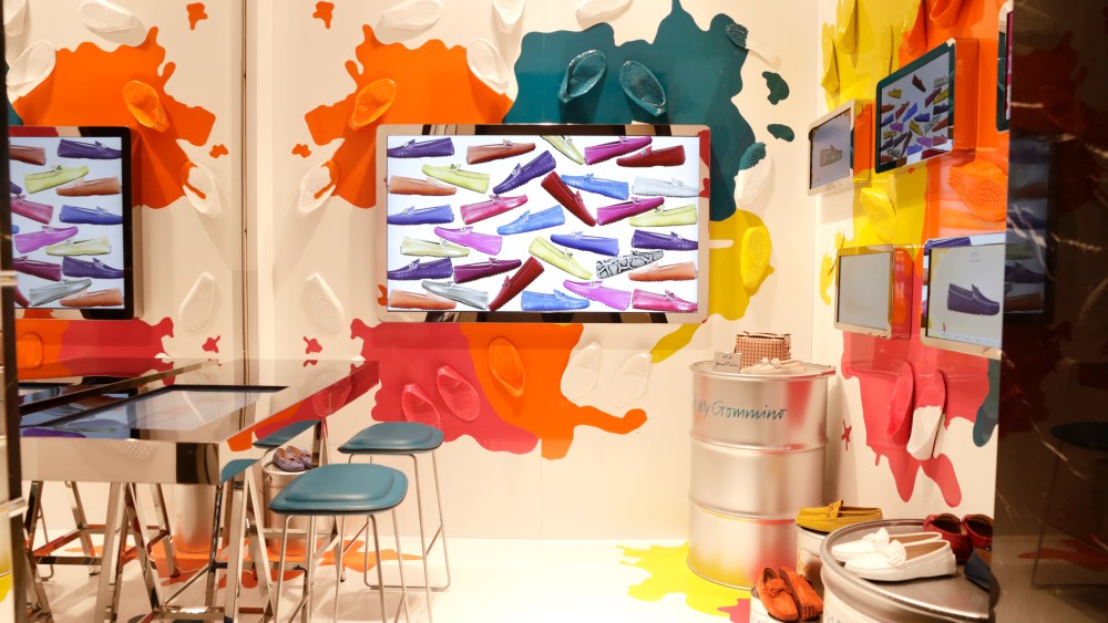 The My Gommino pop-up at Tod's Madison Ave.