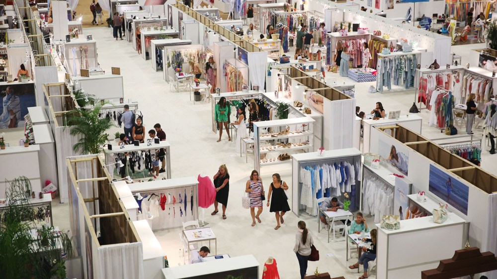 The atmosphere at the Swim Show.