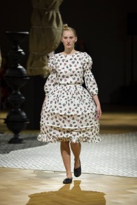 Molly Goddard's Fashion in Motion Show at the Victoria & Albert museum