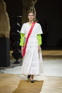 Molly Goddard's Fashion in Motion Show at the Victoria & Albert museum