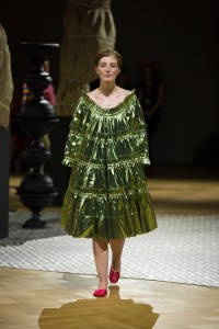 Molly Goddard's Fashion in Motion Show at the Victoria & Albert museum