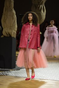 Molly Goddard's Fashion in Motion Show at the Victoria & Albert museum