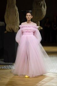 Molly Goddard's Fashion in Motion Show at the Victoria & Albert museum