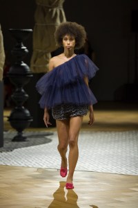 Molly Goddard's Fashion in Motion Show at the Victoria & Albert museum