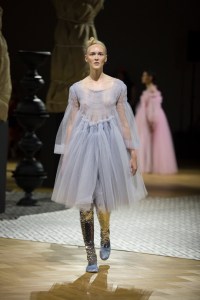 Molly Goddard's Fashion in Motion Show at the Victoria & Albert museum