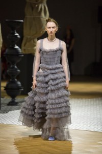 Molly Goddard's Fashion in Motion Show at the Victoria & Albert museum