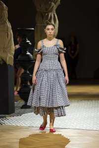 Molly Goddard's Fashion in Motion Show at the Victoria & Albert museum