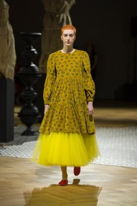 Molly Goddard's Fashion in Motion Show at the Victoria & Albert museum