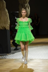 Molly Goddard's Fashion in Motion Show at the Victoria & Albert museum