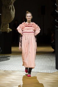 Molly Goddard's Fashion in Motion Show at the Victoria & Albert museum