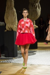 Molly Goddard's Fashion in Motion Show at the Victoria & Albert museum
