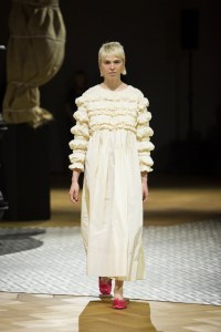 Molly Goddard's Fashion in Motion Show at the Victoria & Albert museum