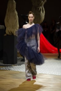Molly Goddard's Fashion in Motion Show at the Victoria & Albert museum
