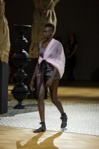 Molly Goddard's Fashion in Motion Show at the Victoria & Albert museum