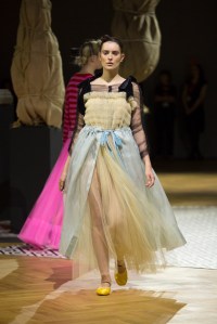 Molly Goddard's Fashion in Motion Show at the Victoria & Albert museum